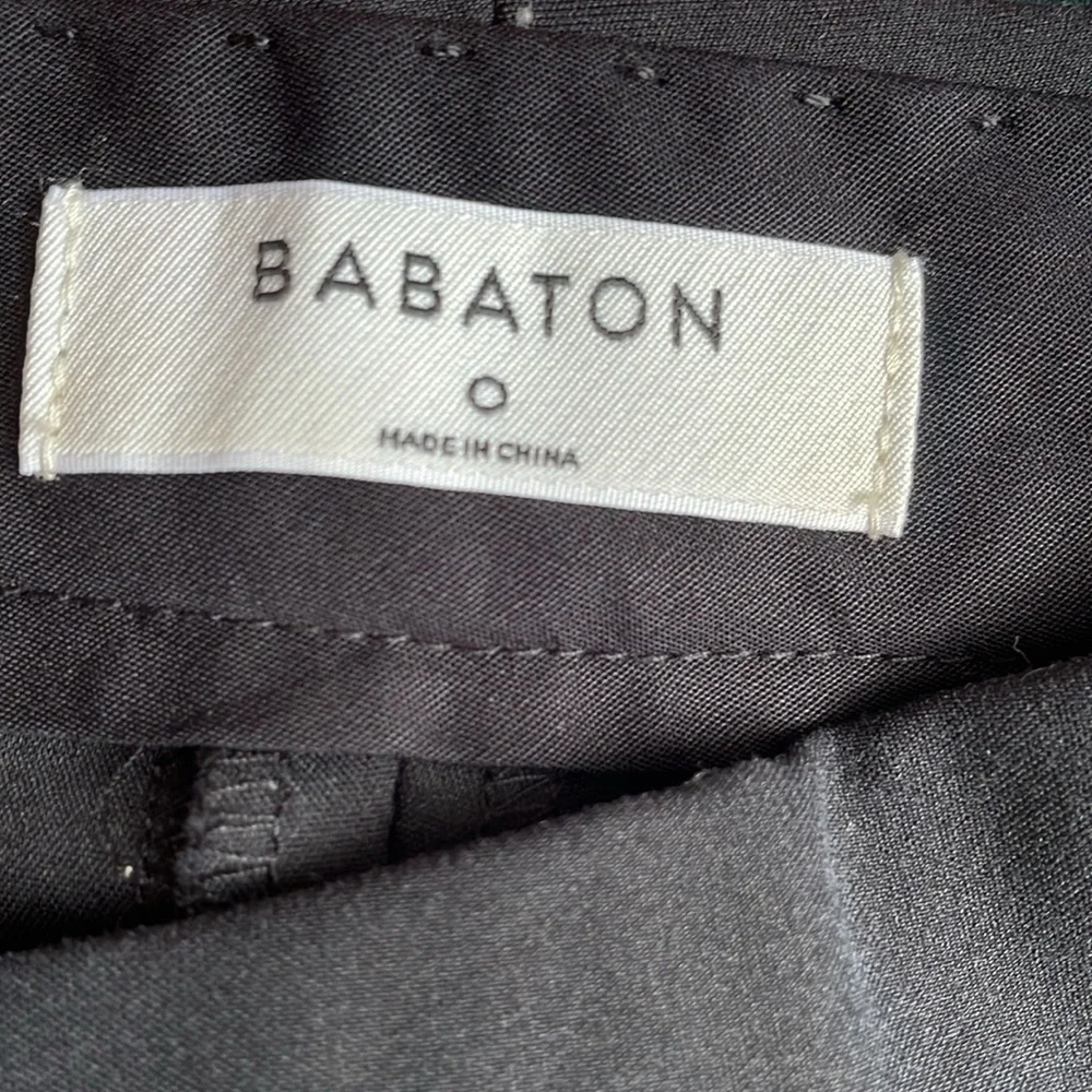 Babaton Black Aria Ankle Pants